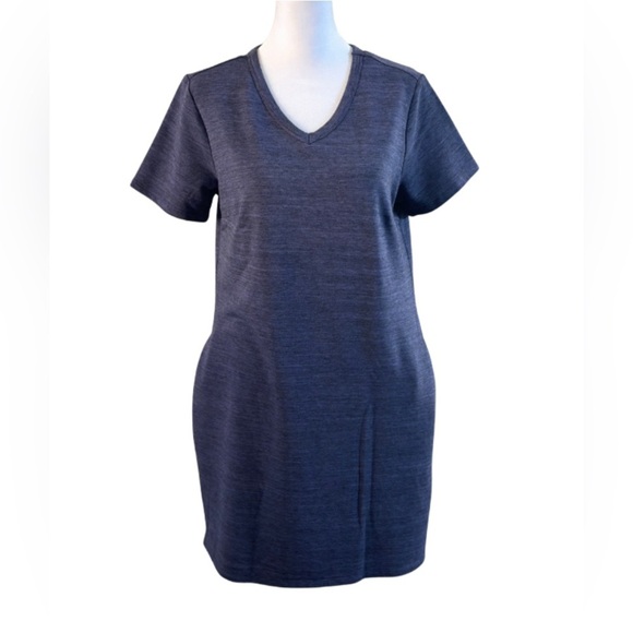 32 Degrees Cool Heathered Blue Top - Picture 5 of 6